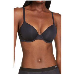 DKNY Women's Lace Comfort Demi Bra in Black 32D